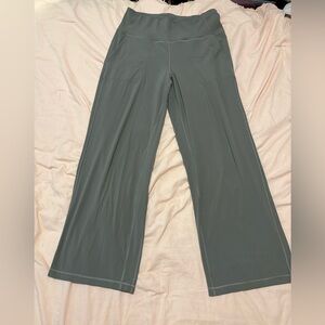 Gray Lululemon Align Wide-Leg Pants